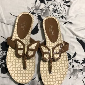 Super cute butterfly coach shoes